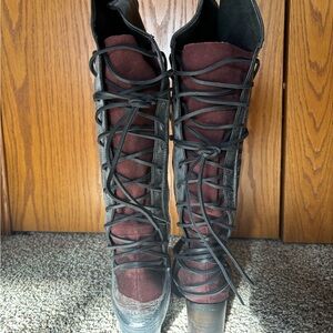 Freebird COAL Lace-Up Women's Boots